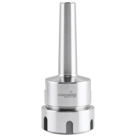 MT2 Shank ER32 Chuck Kit With Eleven Collets From One Eighth To Three Quarter Inch Increments In Sixteenth Inch Morse Taper Collet System Pro Grade Alloy Steel 0.0005 Inch Accuracy For End Mills Drills Reamers, MT2 shank chuck