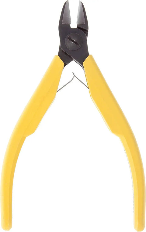 Diagonal Cutting Nipper With Micro Bevel Edge 112.5 Millimeters Multi Color Handles For DIYers And Pros In Electronics And Crafting