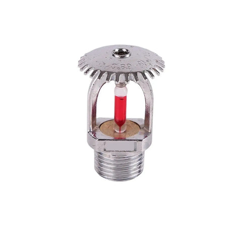 Game Changer Fire Sprinkler Head Delivering Smooth Upward Downward Spray For School Gyms And Public Buildings Featuring Sturdy Dn20 Mounts, close-up view.