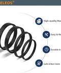 Replacement Belt Set for ProHeat 2X Revolution Pet Pro Carpet Cleaner Series 1986 1964 2007 2007P Pack of 4 belts in black