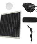 Slick 10W Solar Panel Heater For Cars And Small Barns, Portable Off Grid Winter Warming Device components with solar panel and fan.