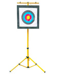 Heavy Duty Beefed Up Archery Target Stand For Backyard Practice With Compound And Recurve Bows Adjustable Height And Stable Base