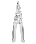 All In One Electric Wire Stripper Tool With Ergonomic Non Slip Handle shown vertically, featuring multifunctional cable stripping.
