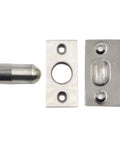 Stainless Steel Adjustable Closet Door Ball Catch With Strike Plate For Pantry Cupboard Latches, Heavy Duty Ball Bearing Door Hardware