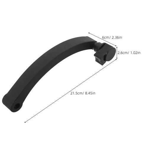 Heavy Duty Plastic Tire Balancer Pull Handle And Replacement Measuring Ruler For Wheel Distance Gauge, dimensions shown, 21.5cm long.