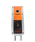 Heavy Duty 40Nm AC230V Electric Drive Valve Actuator For HVAC top view showing control panel and wiring connections.