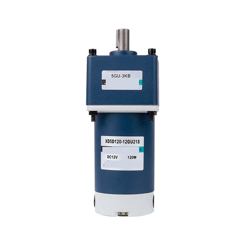 Kickstart Your Projects With This Heavy Duty 12V And 24V DC Gear Motor Featuring Reversible Rotation And Variable Speed For Conveyors 120W Brushed Drive Offers Zero Fuss Operation And Slick Results