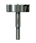 Precision Shear Serrated Edge Forstner Drill Bit 2 1/8 Inch Diameter 3/8 Inch Shank 3 1/2 Inch Length Right Hand Rotation