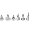 Pro Grade Watch Repair Push Button Tool Kit With 24 Pieces In 12 Types for watchmakers, stainless steel accessories displayed