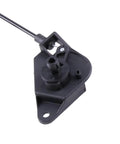 Heavy Duty Hood Bonnet Release Lever Kit For Ford Fusion 2013-2017 Replacement Handle Cable Knob Repair Part With High Tensile Strength To Stop Loosening Ensure Reliable Engine Access, black plastic cable lever
