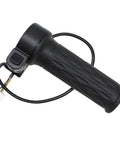 Ride Smooth With This Electric Scooter Throttle Handle Featuring 3-Speed ABS Switch For Precise Control And Weather-Resistant Waterproof Design To Up Your Daily Commute Game. black ABS handlebar throttle with wire connector for e-bikes