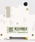 Back view of Heavy Duty Mini Circuit Breaker Featuring GFCI Ground Fault Protection with sleek design and visible labeling.