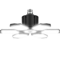 Powerful 100W LED Garage Light With 10000 Lumens And 6 Deformable Panels For Full 360 Degree Illumination E26 E27 Screw In