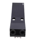 Front view of Pocket Hole Jig Kit With Aluminum Alloy Build Easy Quick Clamp Adjustable Depth And 15 Degree Drill Angle for woodworking