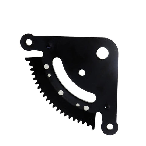 Close-up of steering sector gear plate from Steering Sector And Pinion Gear With Bushings Replacement Compatible With 155C And 190C Tractors