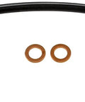 Rear Center Brake Hydraulic Hose For Select Chevy And GMC Models Copper Material Precision Fit Easy Install Durable Automotive Brake Line Replacement Ready To Roll