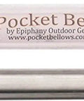 Pocket Bellows Fire Starter Tool for Camping, Weatherproof and Collapsible Bellow, stainless steel tube and red-capped case