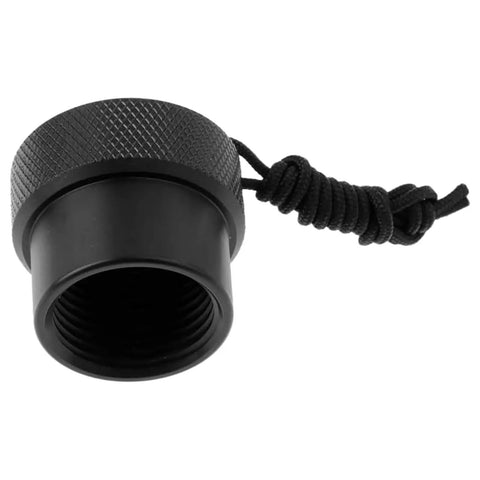 DIN Valve Dust Cap With Rope Attachment For Scuba Tanks And Regulators Protective End Cap ABS Durable Shield
