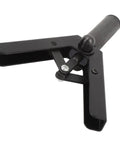 Heavy Duty Manual Rivet Tool Kit For One Hand Use With Ergonomic Grip And Universal Nosepiece For Installing Metal And Plastic Fasteners On Vehicle Trim And Home Projects Without Needing Power Tools, black hand tool close-up