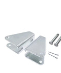 2 piece U-shaped linear actuator motor bracket set