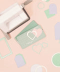 Mini Die Set For Scrapbooking And Card Making - 7 Scalloped Circle Dies, Easy Cut Craft Essentials, die-cut machine and paper shapes