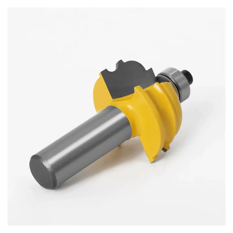 12mm Or 1/2in Shank Architectural Molding Router Bit For Pro Woodworking Carving Decorative Trims And Complex Profile Shaping Your Home Projects, showing close-up details.