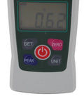 Portable Digital Force Gauge For Push And Pull Testing 1N To 10N With Built In Sensor Lightweight And Versatile Tool For Material Testing And Quality Control In Lab Or On Site. Front display showing 0.62