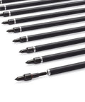 Carbon Practice Arrows 28 Inch For Youth Bow Pack Of 6, 29.5 Inch Total Length, 0.307 Outer Diameter, 0.244 Inner Diameter, Spine 500