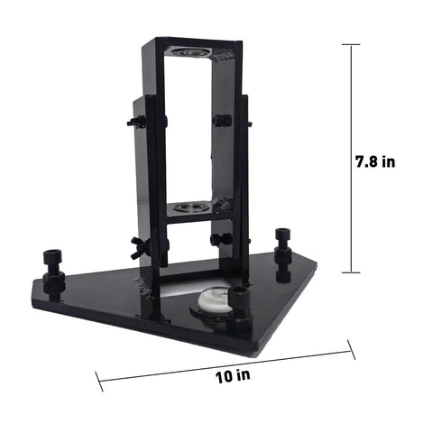 Black Pool Fence Drill Guide With Bubble Level For No Guesswork Easy And Accurate Hole Drilling Keeps Holes Straight And Aligned