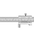 Parallel Crossed Caliper 0-20 Centimeters (0-8 Inches) With Two Carbide Scriber Needles, Stainless Steel Vernier Caliper And Marking Gauge