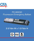 Power Sentry Emergency Battery Backup For T5 And T8 Fluorescent Ballasts 1400 Lumen Output 90 Minute Run Time UL Listed product image