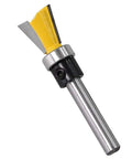 Top Shelf Carbide Dovetail Router Bit Set Two Piece Kit Bearing Guided for precision cuts in woodworking projects.