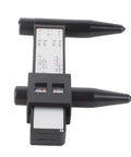 Slick Sliding Rim Gauge For Instant Bolt Pattern Readouts Fits Standard 4 5 6 8 Lug Sets Rock Tough Polymer Build in black design.