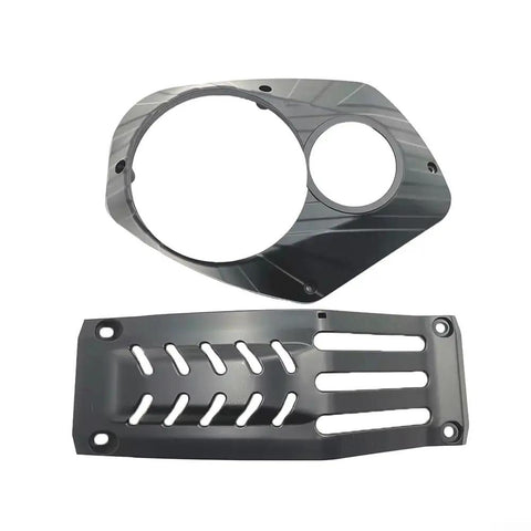 Motor Cover Board For BaFang G520B ACM03 G521 Drive Electric Bike Component Plastic Casing Engine Housing Shield Black Replacement Part For Electric Bicycle Motor Unit, black plastic cover plates