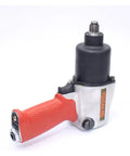 Hardcore Half Inch Air Impact Wrench Delivers A Beefy 680 Nm Kick To Crush Any Rusty Stud Or Job Site Bolt Without Breaking A Sweat For Weekend Builders And Shop Pros, showing red rubber grip and metal body.