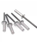 Heavy Duty Aluminum Countersunk Head Blind Rivet Set For Auto Mechanics M3.2 M4 M5 Closed End 5x30 Size 1000 Pcs Bulk Pack
