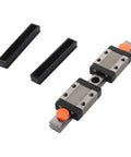Beefy Linear Rail Bearing Kit With Two Slide Blocks For Automation Equipment And Packaging And Printing Precision Positioning Steel Construction For Industrial Use, two blocks