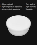 High Temp Silicone T Shaped Plug Mount 54x12x15.5mm Heavy Duty Heat Resistant Hole Stopper For Powder Coating Plating Painting Anodizing And Sealing Waterproof Plug White Pack Of 1, white silicone T plug