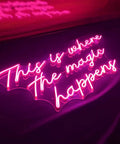 Lit LED Neon Sign for Wall Decor Large 31 Inch Neon Light Perfect for Bachelorette Parties Birthday Parties Bedroom Bar