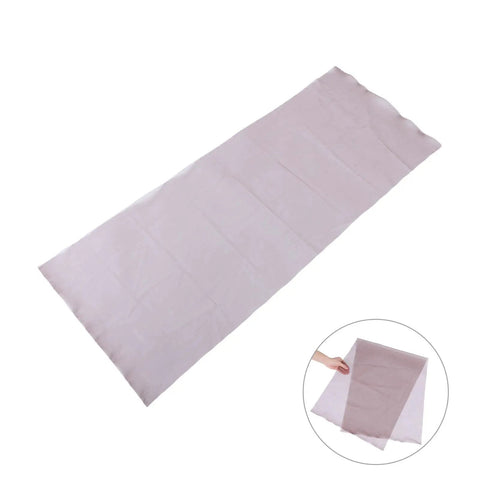 Lace Netting For Wig Making And Repair Half Yard Breathable Wig Cap Mesh With Smooth Edges Natural Scalp Appearance Hair Net For DIY Wig Caps Easy Cut And No Hemming Gentle On Sensitive Skin, folded light brown mesh sheet