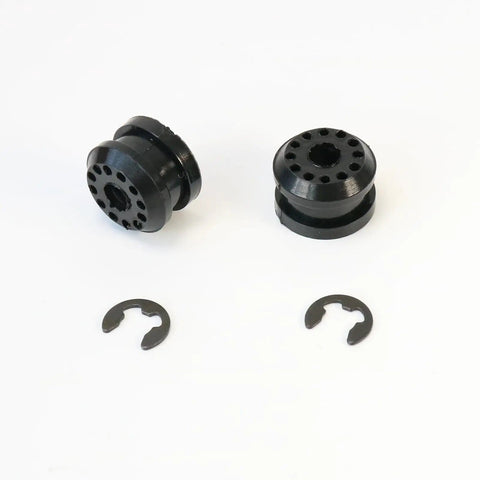 Transfer Case Shift Linkage Bushing Kit With E Clips For Dodge Ram 1500 2500 3500 Four By Four Shifter Linkage Control Lever Grommet Replacement