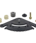 Steering Sector Plate And Pinion Gear Bolt On Replacement Kit For LA Series Lawn Tractors LA100 LA105 LA120 with bushings and gear