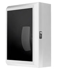 Heavy Duty EV Charger Enclosure Lockable Wall Mount Charging Station Combo Key Lock Security Weatherproof Housing side view