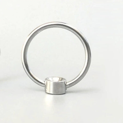 Solid Metal Pull Ring Handles 12-Piece Set, Screwless Drop Ring Pulls For Cutting Boards And Cabinet Doors, vintage silver finish