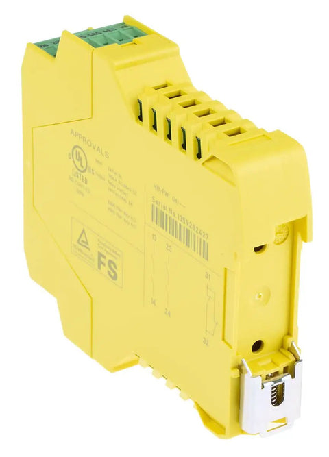 Heavy Duty Industrial Safety Relay With Straight Up Reliable Normally Open Contacts And A No Fuss Auxiliary Circuit Built Tough For 24 Vdc Control Panels And 250 Vac 6 Amp Machinery Model 2900525