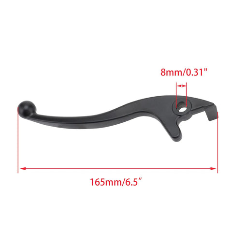 Left Hydraulic Disc Brake Lever For 50cc To 125cc Chinese Dirt Bikes And Pit Bikes Replacement, billet aluminum lever dimensions