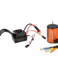 Waterproof 3650 3500KV Brushless Motor With 60A ESC Combo for 1/10 RC Cars High Torque 4 Pole Design
