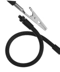 Close-up of flexible arm with alligator clamp from Six Piece Flexible Soldering Alligator Clamps With Third Hand Tool And Magnifying Lamp