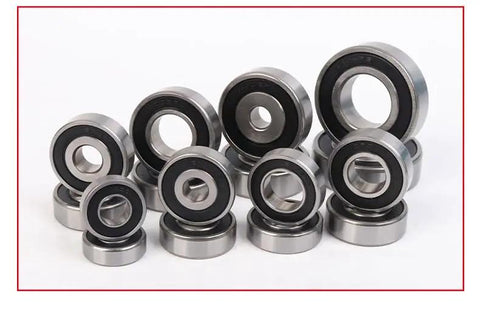 Heavy Duty Stainless Steel Double Rubber Sealed Ball Bearings Size Three Quarter By One Five Eighth By Seven Sixteenths for Motors and Garden Tools.