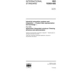 Get Your Industrial Automation Systems Ready With Iso 10303-505:2000 Product Data Representation And Exchange Part 505 Application Interpreted Construct Focusing On Drawing Structure And Administration For A Smooth Workflow - ISO 10303-505 standard document cover.